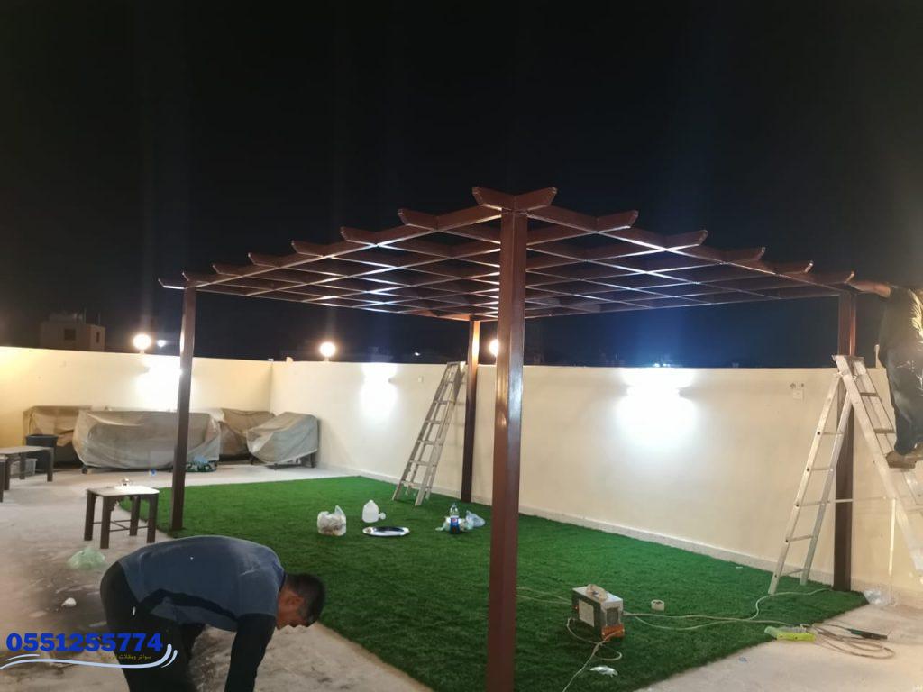 انواع المظلات للمنازل