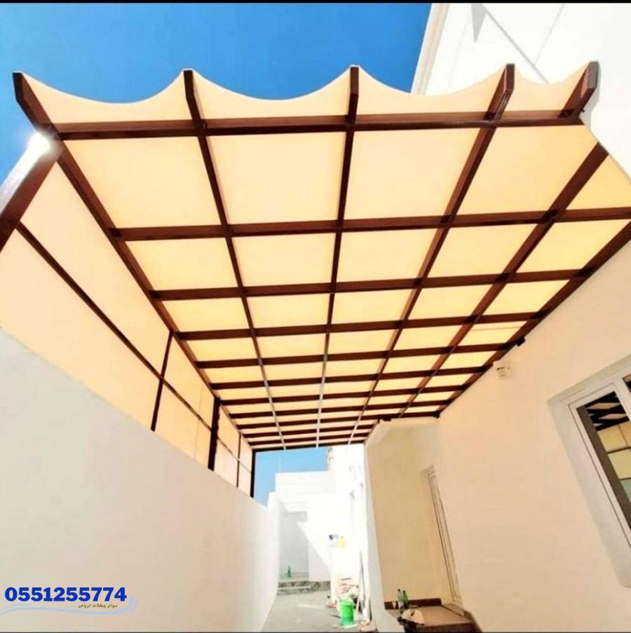 مظلات ممرات الرياض – مظلات الأبواب ومداخل المنازل