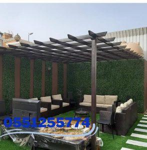 مظلات اسطح وحدائق